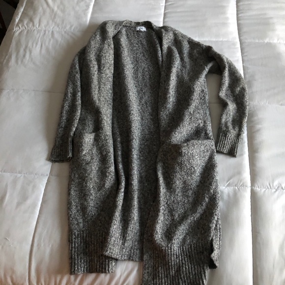 Long Grey Cardigan - Picture 4 of 5